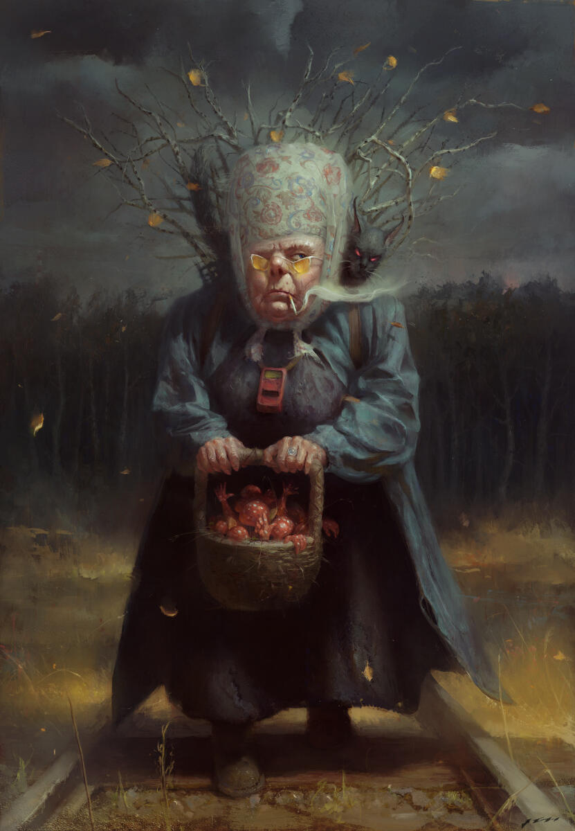 Baba Yaga from the Zona