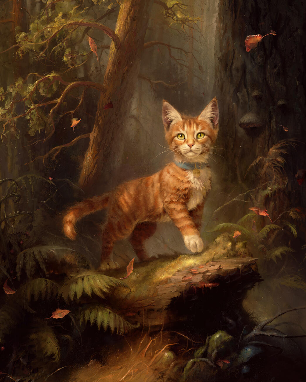 Erin Hunter, Into the Wild - Warrior Cats cover illustration