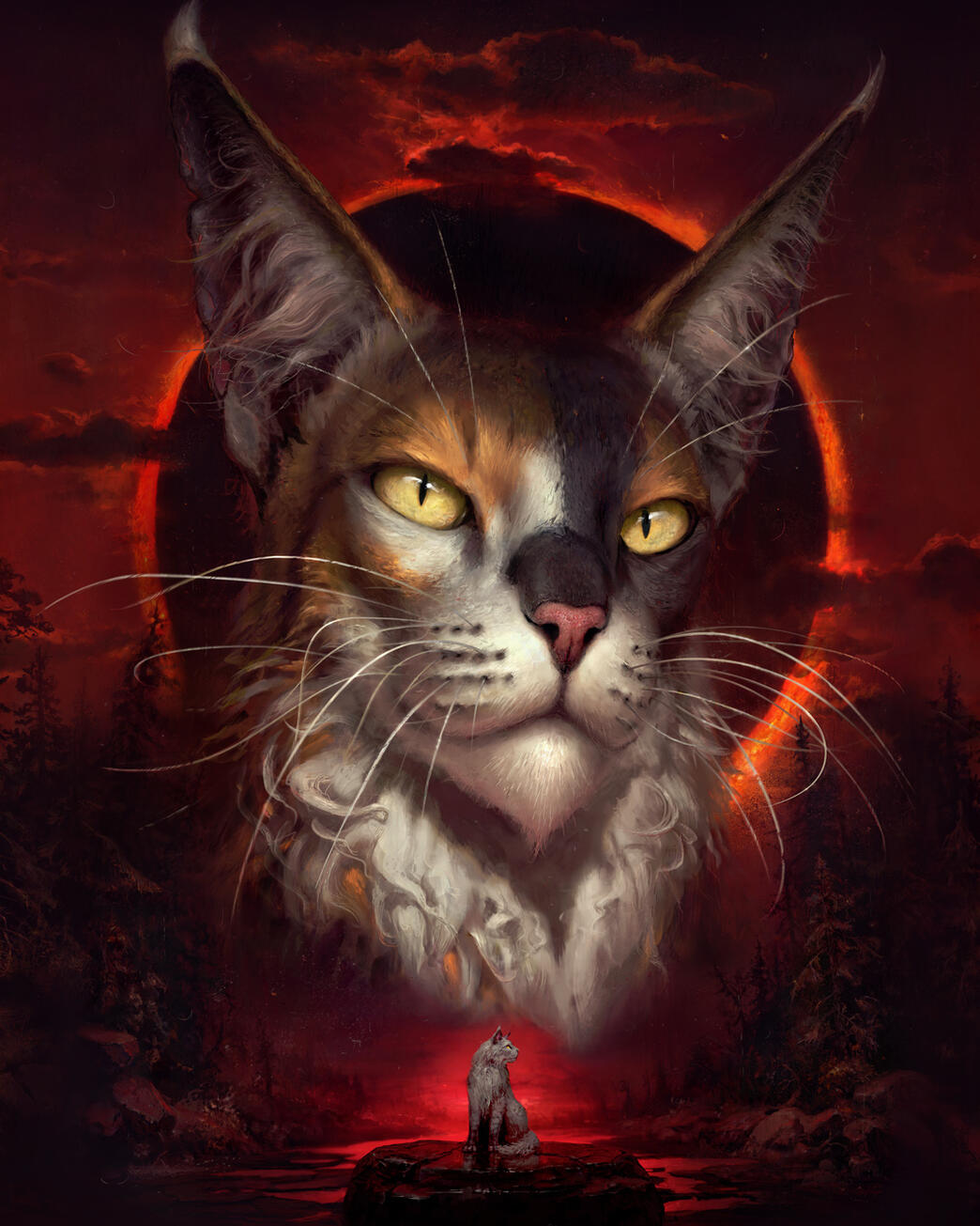 Erin Hunter, Eclipse - Warrior Cats cover illustration